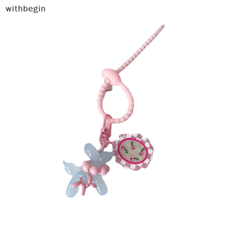 Móc Khóa Resin Kim Loại Hình Chú Chó Hoạt Hình Nhiều Màu Dễ Thương