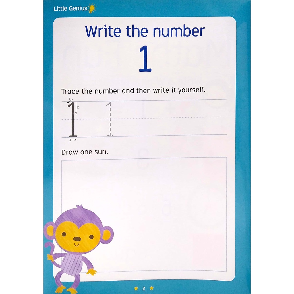 Little Genius: Maths Fun Educational Workbook