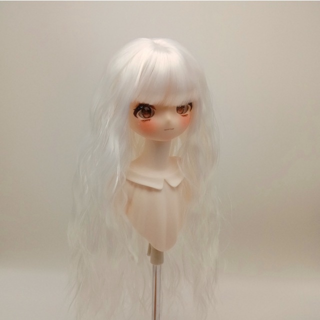 Bộ Tóc Giả Xoăn Dài Nhiều Màu Cho Búp Bê Tỉ Lệ 1 / 6 & 1 / 4 & 1 / 3