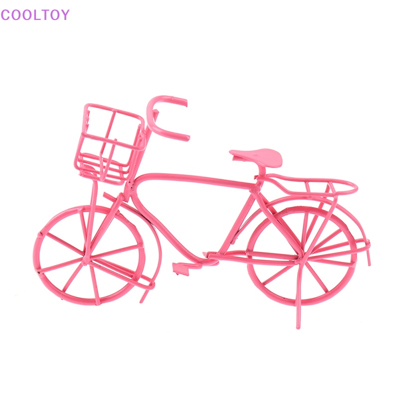 Cooltoy Mô Hình Xe Đạp Bằng Kim Loại Tỉ Lệ 1: 12 Trang Trí Nhà Búp Bê