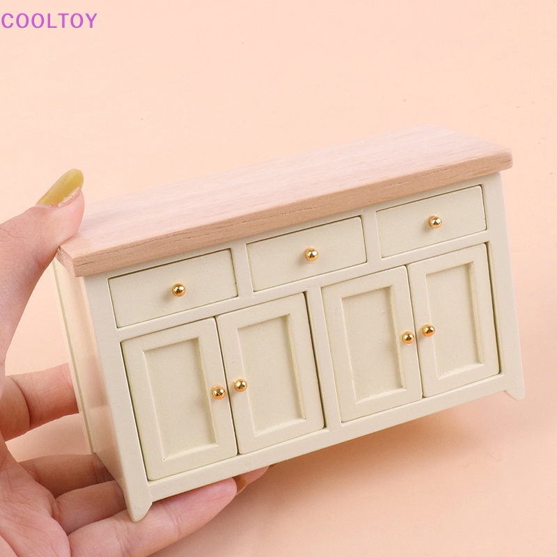 Cooltoy Mô Hình Phòng Ngủ / Phòng Khách Mini Tỉ Lệ 1: 12 Trang Trí Nhà Búp Bê
