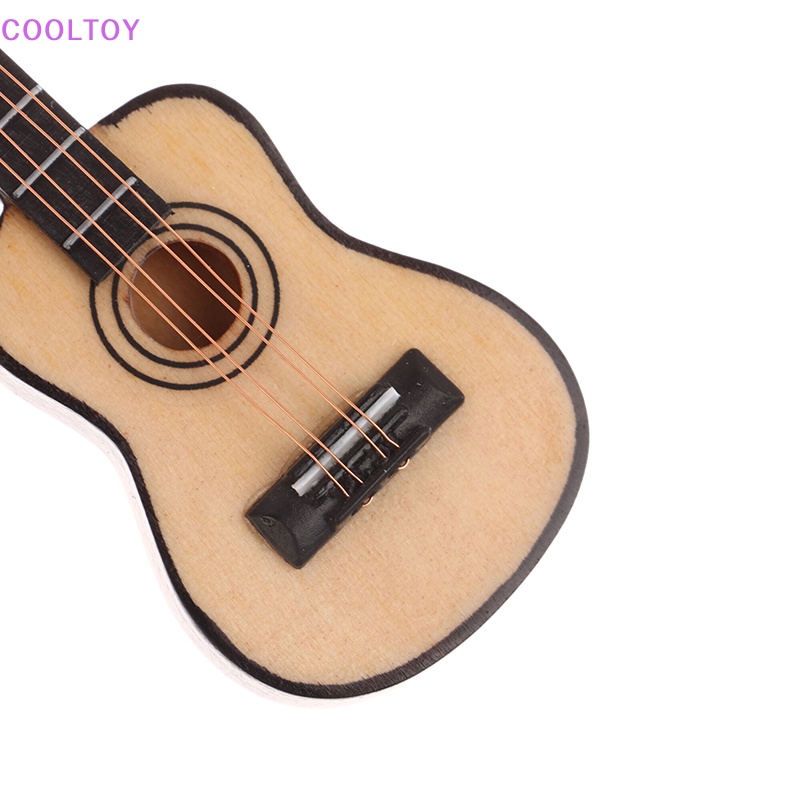 Cooltoy Đàn Guitar Điện Đồ Chơi Mini Trang Trí Nhà Búp Bê