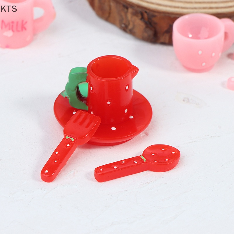 Ấm Trà Mini Tỉ Lệ 1: 12 Xinh Xắn Dùng Để Trang Trí Nhà Búp Bê