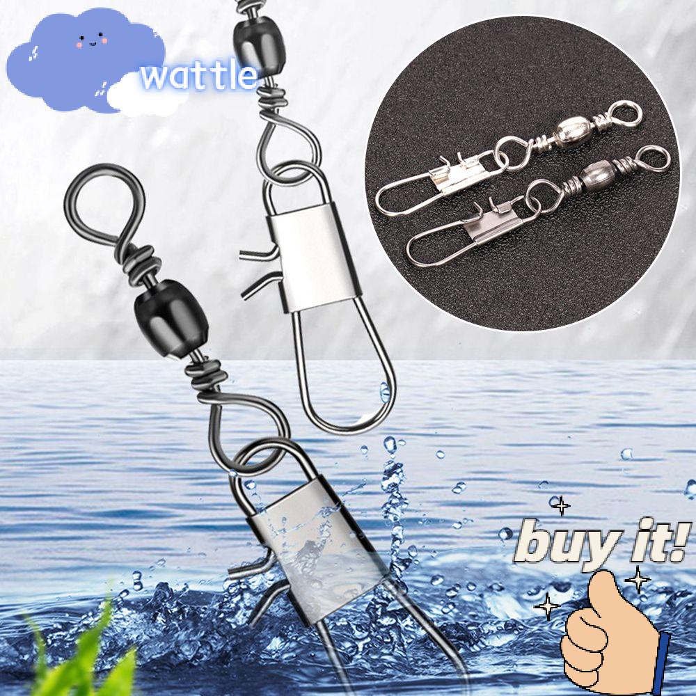 Bộ 50 Móc Câu Cá 3 / 0 Chuyên Dụng Chất Lượng Cao# Vòng Xoay Câu Cá Số 8 Chuyên Dụng Chất Lượng Cao