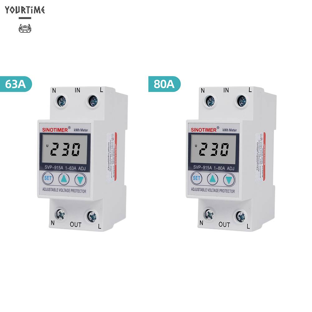 Thiết Bị Đo Điện Áp 230VAC KWH 63A / 80A Chuyên Dụng Cho Nhà Cửa