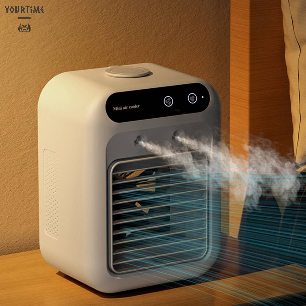 Quạt Làm Mát Để Bàn 2 Tốc Độ Tùy Chỉnh Nhỏ Gọn Tiện Dụng Cho Gia Đình