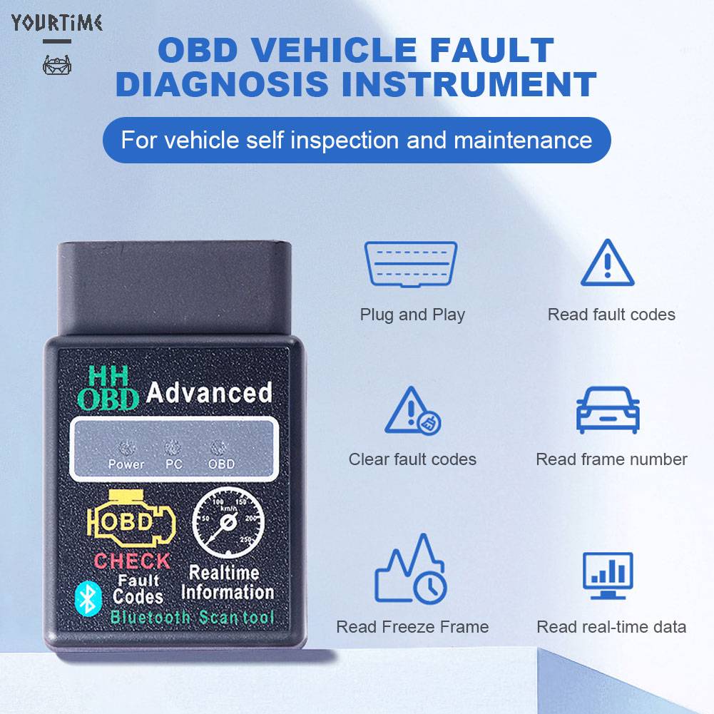 Thiết Bị KiểM Tra Bluetooth OBD2 V5.1 V2.1 Cho Xe Hơi