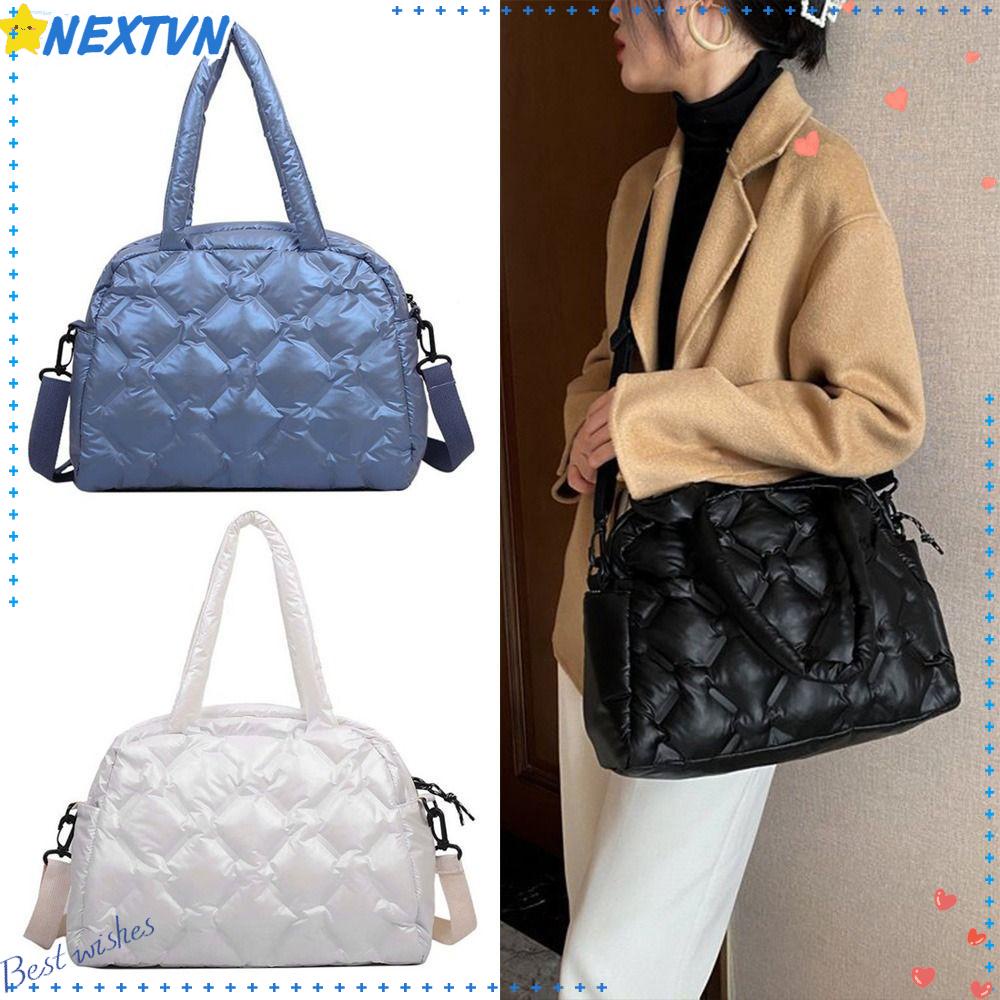 Túi Xách Mua Sắm Đeo Vai Thiết Kế Đơn Giản Hợp Thời Trang