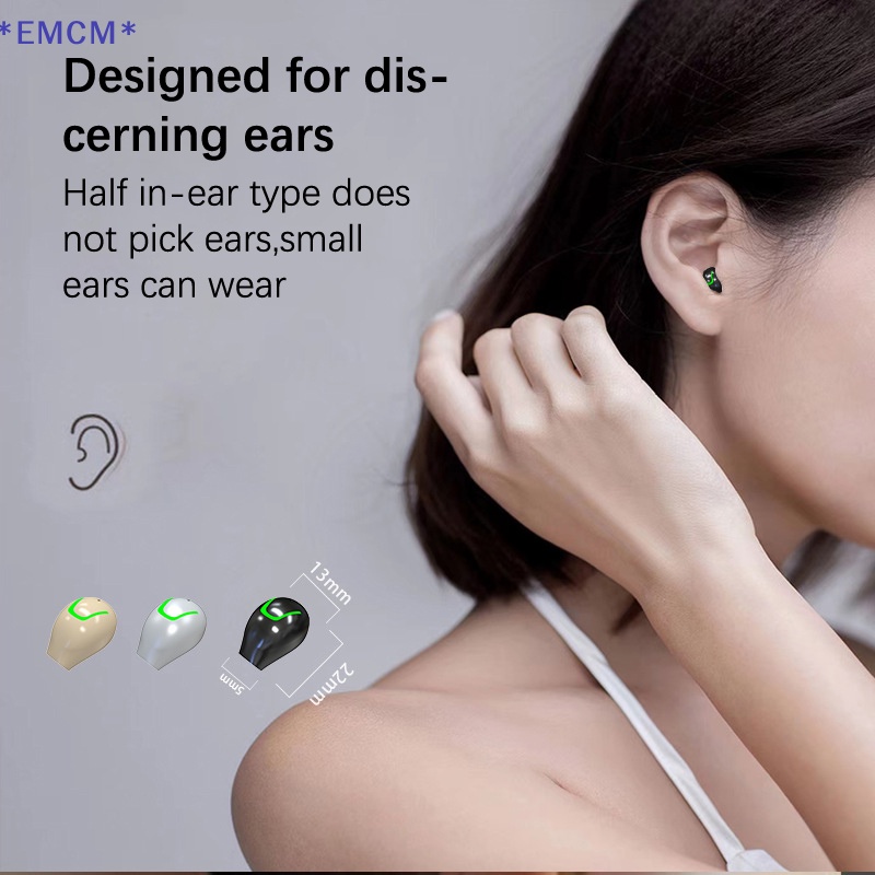 Tai Nghe Nhét Trong Không Dây TWS Bluetooth 5.3 Mini Mới