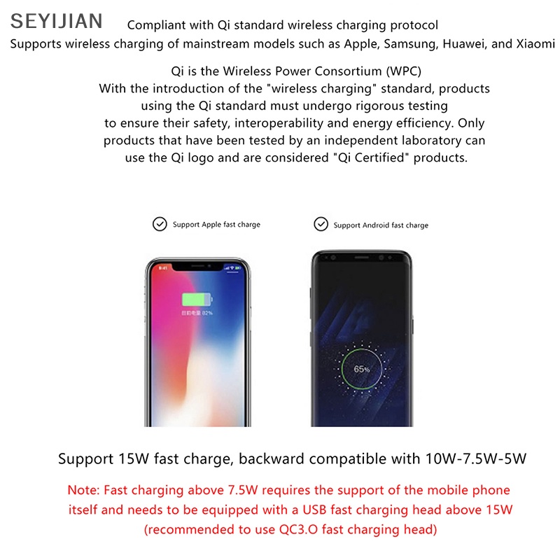 Mô Đun Sạc Nhanh Không Dây Qi 15W Kèm Hộp PCBA