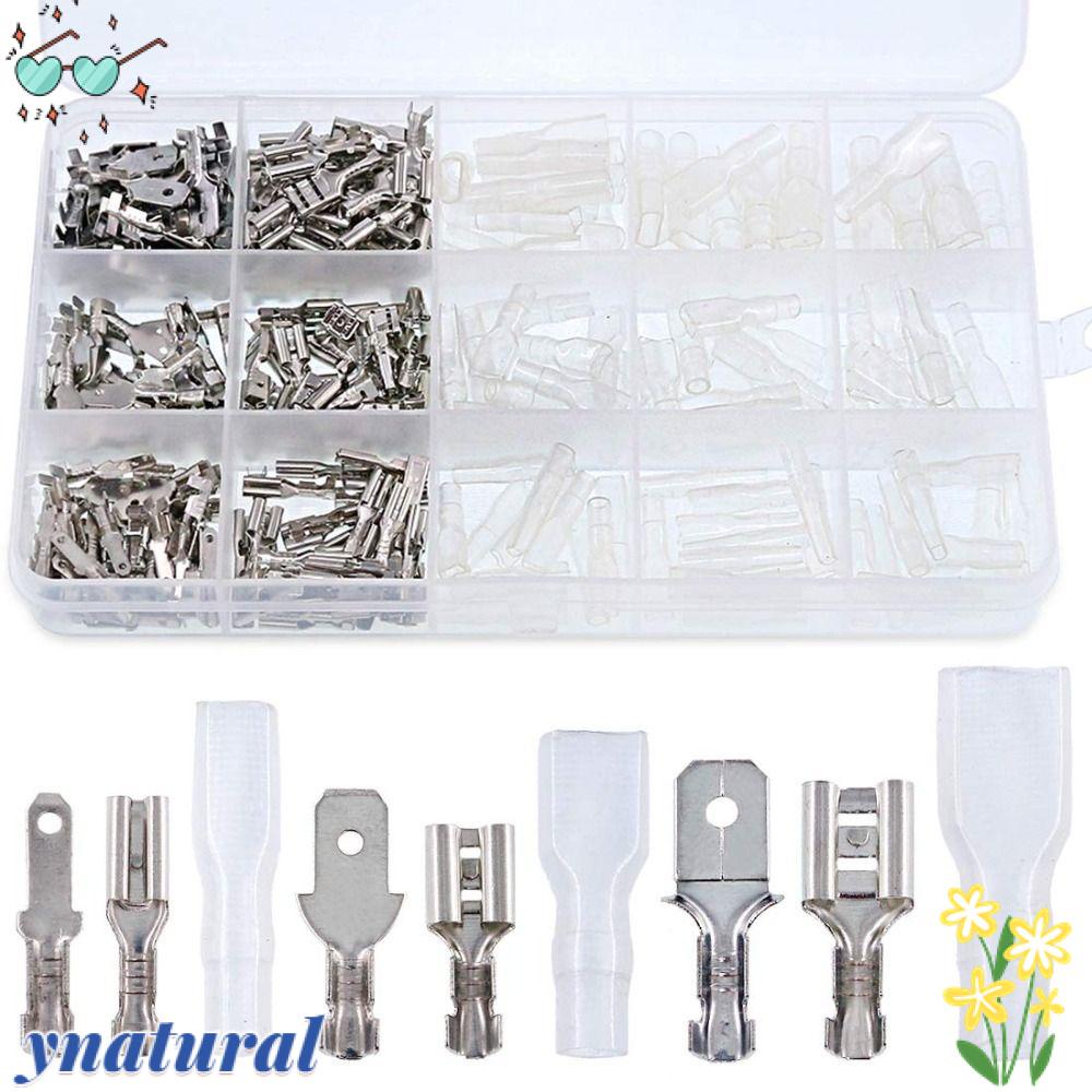 YNATURAL Set 315 Đầu Nối Dây Điện Nhanh Chóng 2.8mm 4.8mm 6.3mm