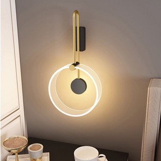 Ikee đèn gắn tường hiện đại bắc âu phòng khách phòng ngủ đèn treo tường trang trí sang trọng led đèn ngủ treo tường