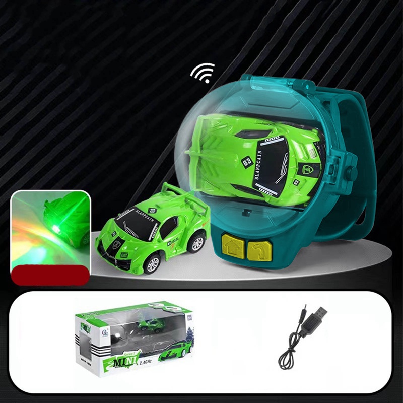 Đồ Chơi Xe Hơi Đồng Hồ Điều Khiển Từ Xa Sạc USB Mini Cho Trẻ Em