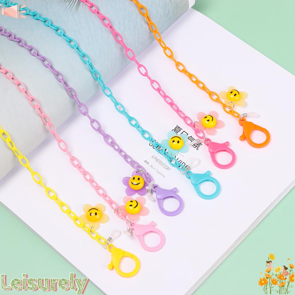 Dây Nối Dài Mắt Kính Đọc Sách Bằng Acrylic Nhiều Màu Chống Thất Lạc Đa Năng Cho Nam