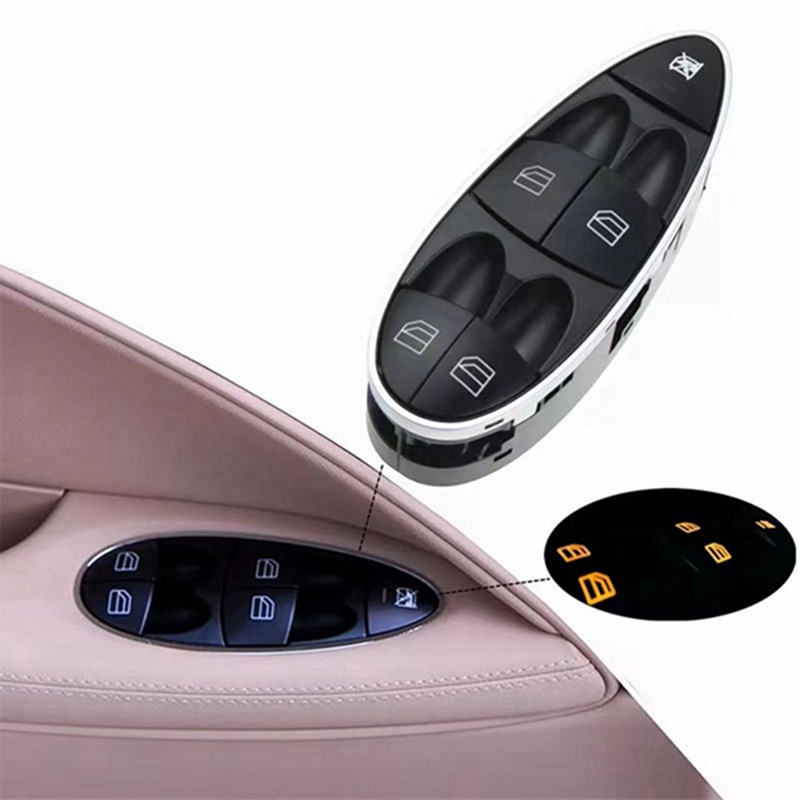 Công Tắc Điều Khiển Cửa Kính Xe Hơi Mercedes Benz W211 E280 E320 E500 E63 AMG CL CLS