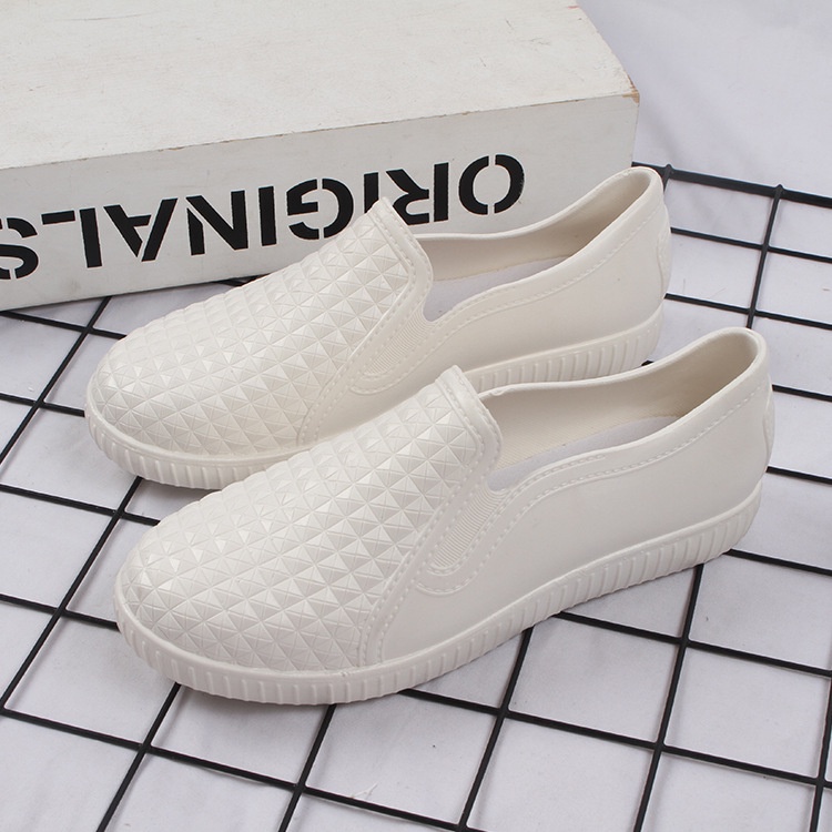 Giày Búp Bê Mũi Vuông Màu Trơn Thời Trang Mới Cho Nữ