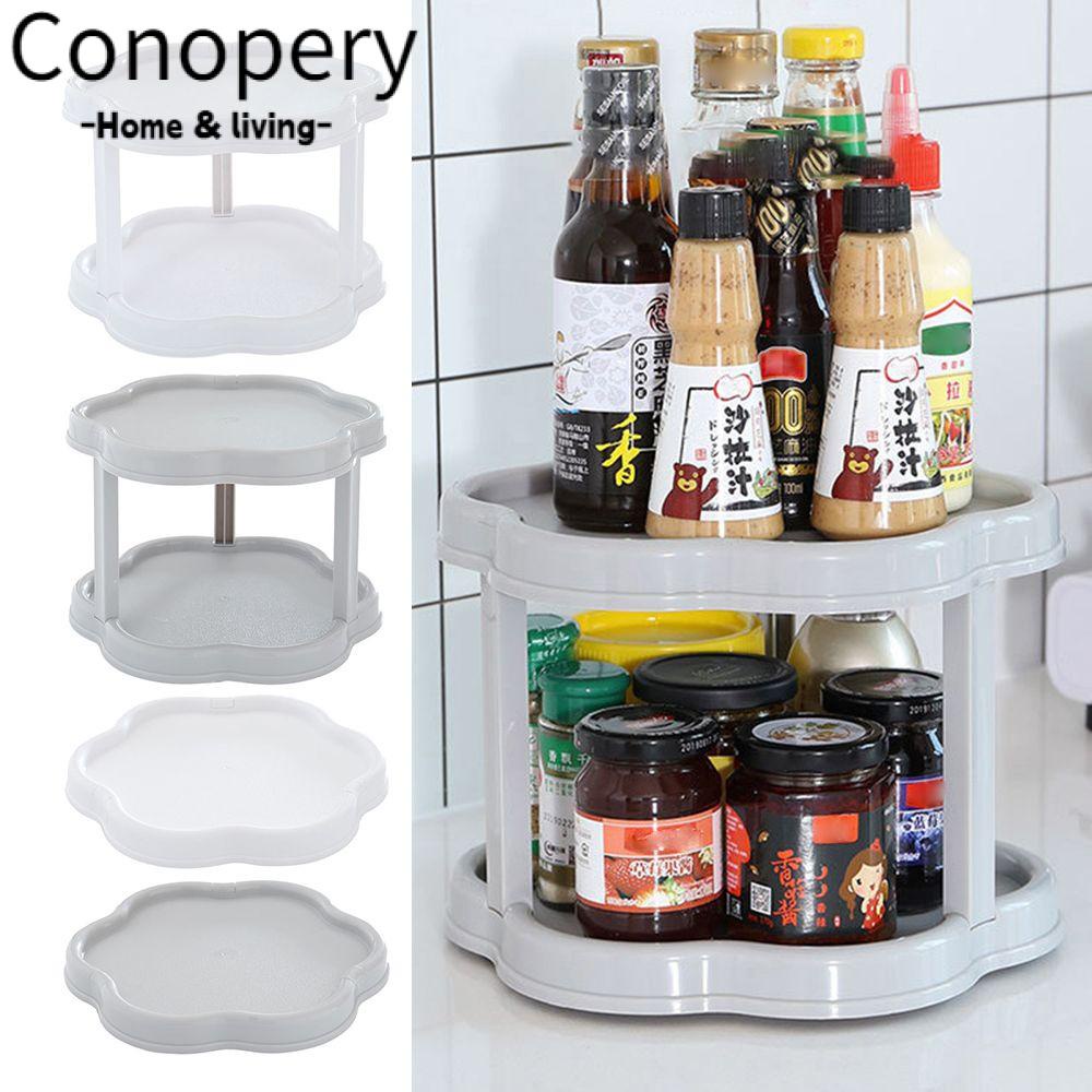 CONOPERY Giá Lưu Trữ Có Thể Xoay 360 Độ ° Giá Đỡ Trưng Bày Đồ Dùng Đa Năng Tiện Dụng