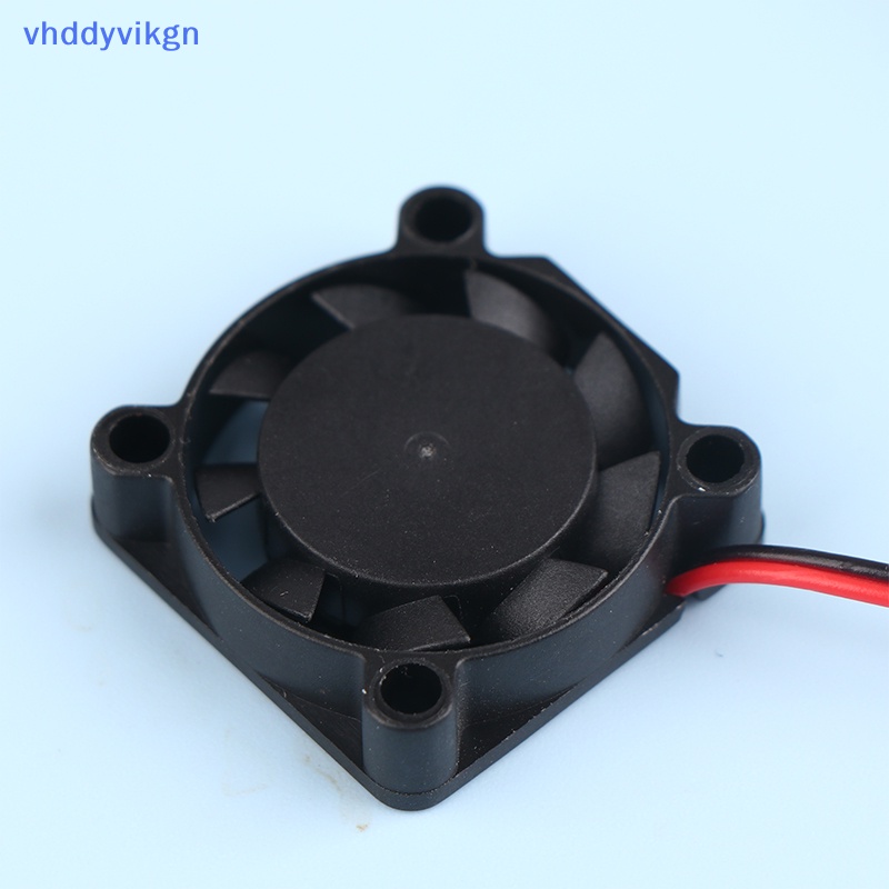 1 Quạt Làm Mát Mini Không Chổi Than 2 Pin 25 * 25 * 7mm DC2507 2-Pin 5 / 12 / 24V