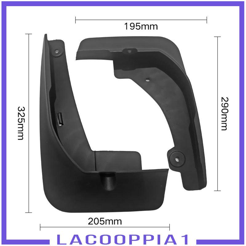 4 Tấm Chắn Bùn Thay Thế Cho Bánh Xe Hơi Lacooppia1