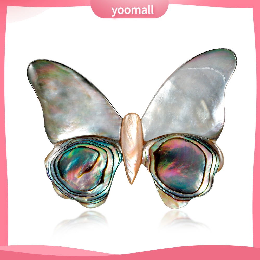 [YM] Ghim Cài Áo Hình Vỏ Sò Bướm Tinh Tế Cho Nữ