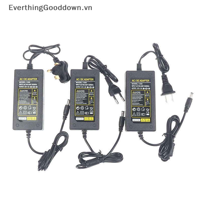 Bộ Chuyển Đổi Nguồn Điện AC 100V-240V 60W 12V 5A DC