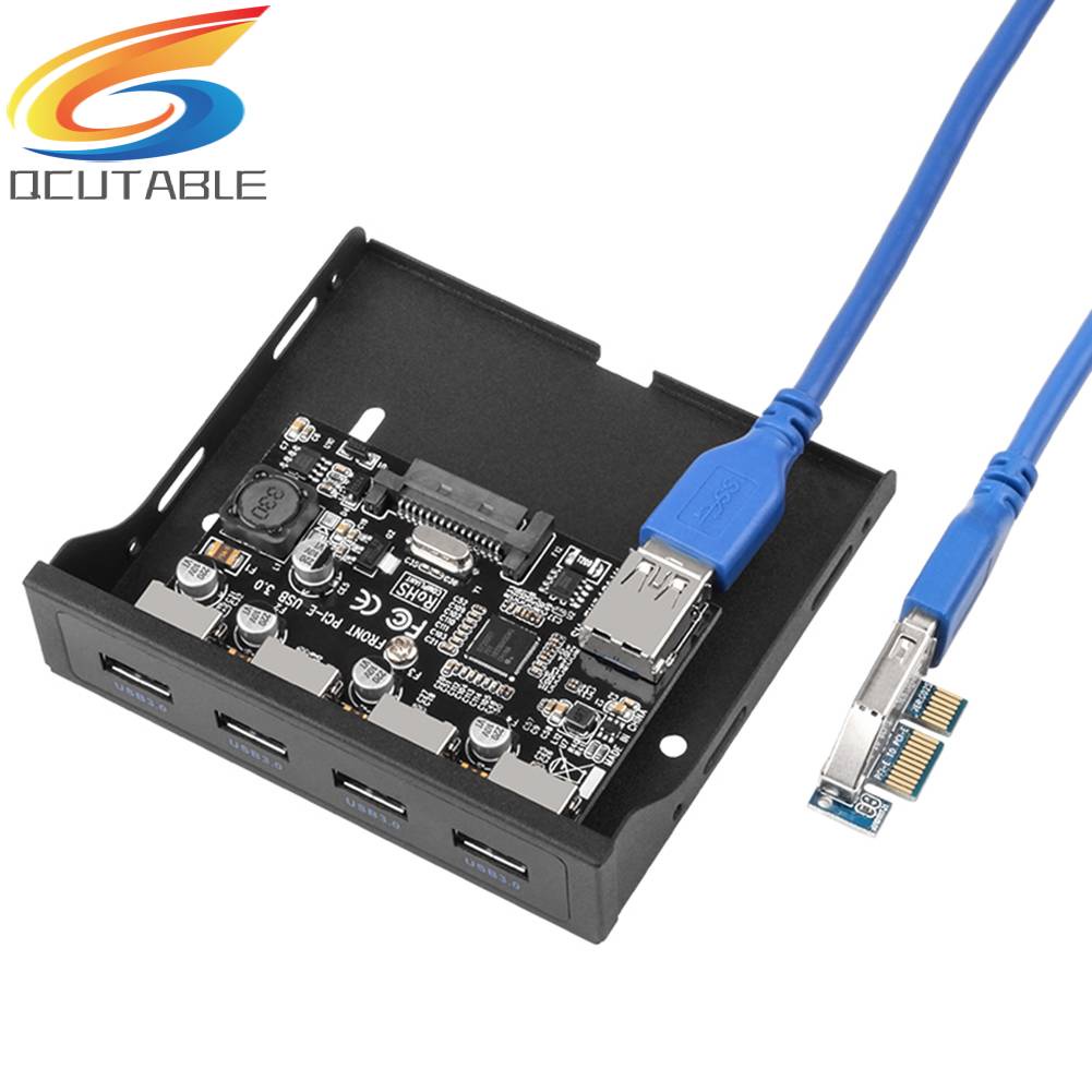 Bảng Mạch Chuyển Đổi PCI-E 1X Sang USB 3.0 4 Cổng USB 5Gbps