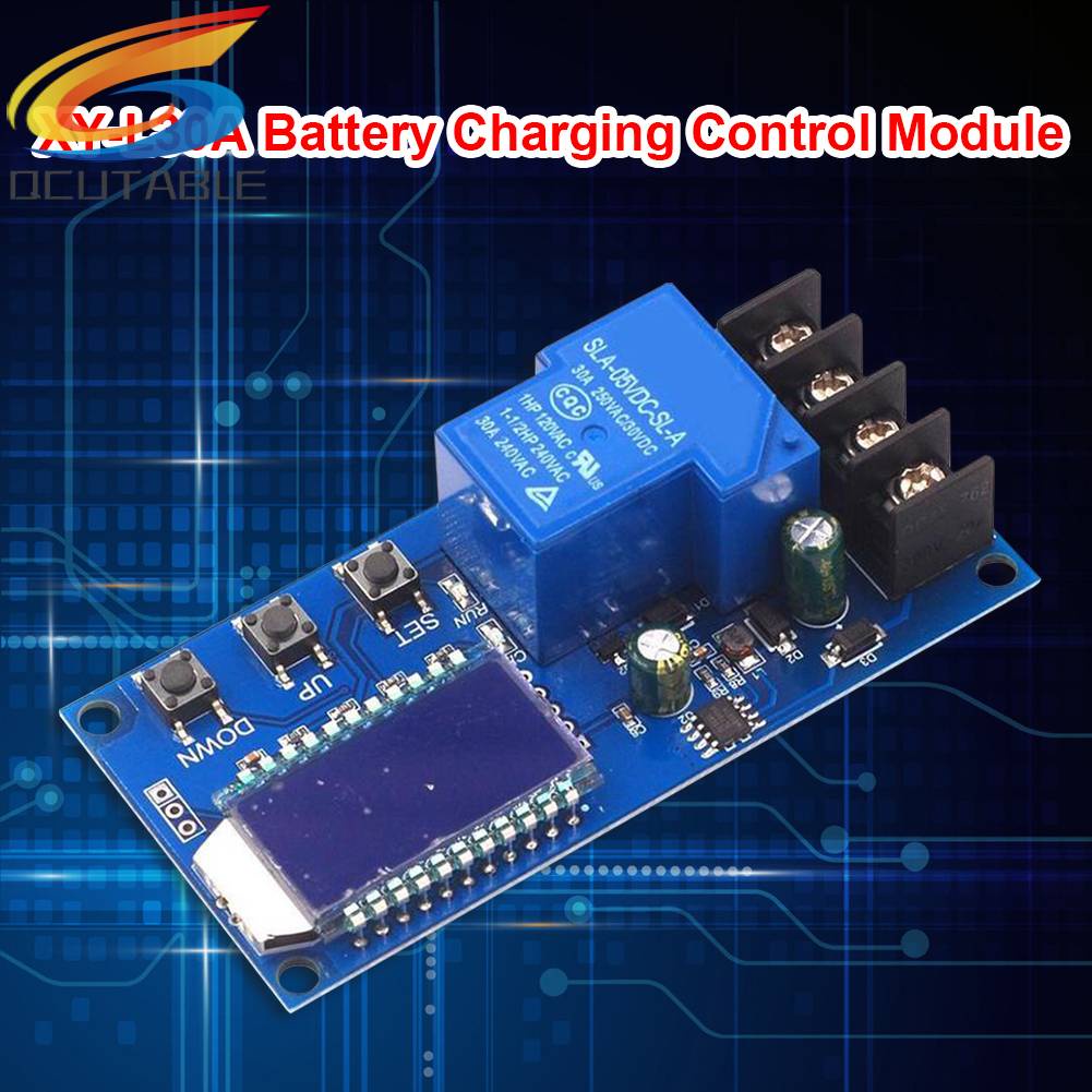 Mô Đun Sạc Pin Lithium XY-L30A 30A 6-60V Kèm Màn Hình LCD