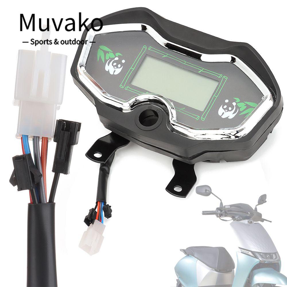 MUVAKO Đồng Hồ Hiển Thị Màn Hình LCD Đa Chức Năng Cho Xe Đạp Điện