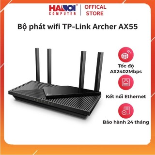 Bộ phát wifi TP-Link Archer AX55 độ trễ cực thấp