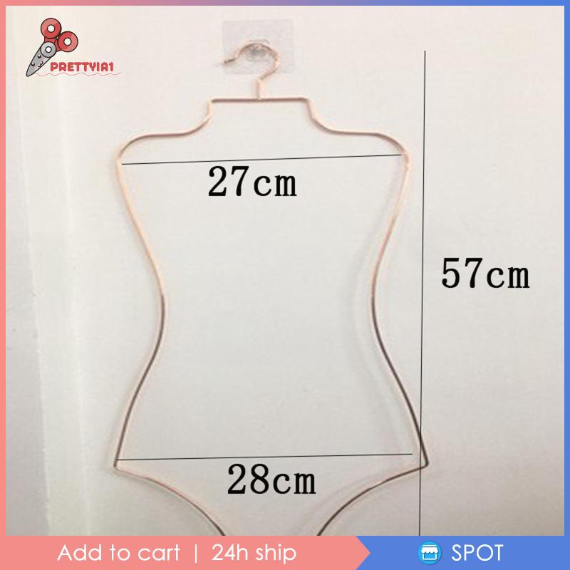 [Prettyia1] Móc Treo Đồ Bơi Hình Dáng Cơ Thể Cho Nam Và Nữ