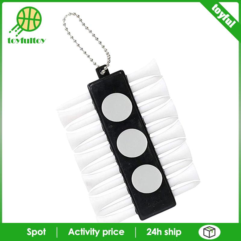 Giá Đỡ Bóng Golf Kèm 12 Phụ Kiện Đánh Dấu Vị Trí Và 3 Quả Bóng Tiện Dụng