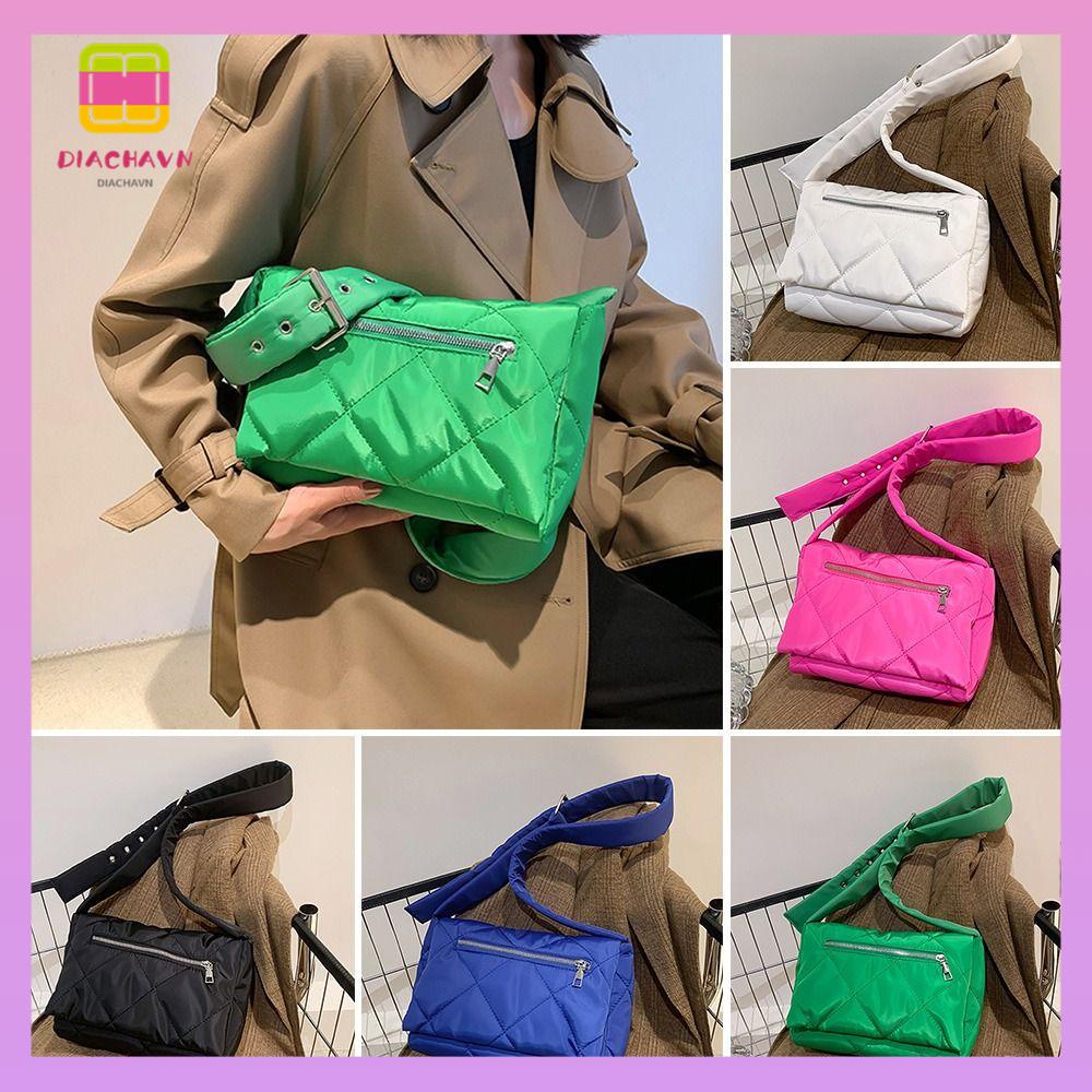 DIACHAVN Túi Đeo Vai Đệm Cotton Gọn Nhẹ Thời Trang