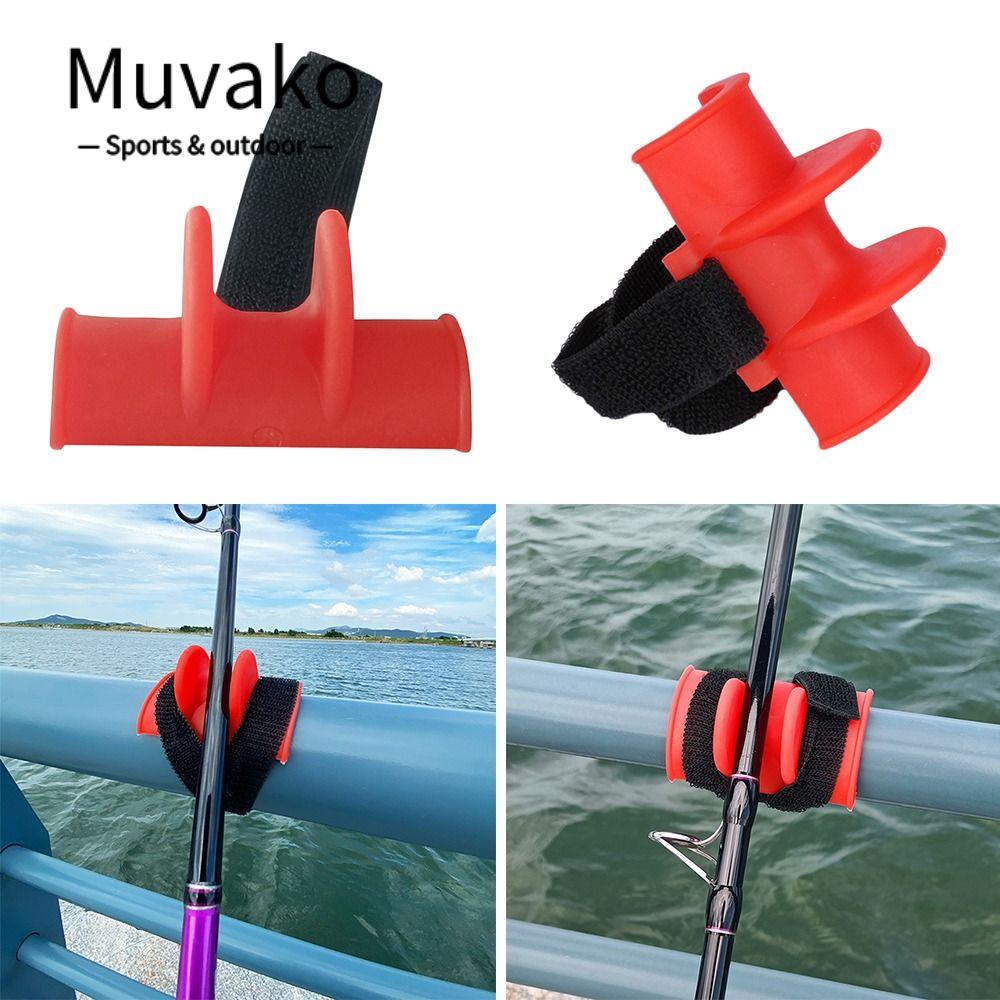 MUVAKO Giá Đỡ Cần Câu Cá Trên Thuyền Chất Liệu Mềm Mại Tiện Dụng