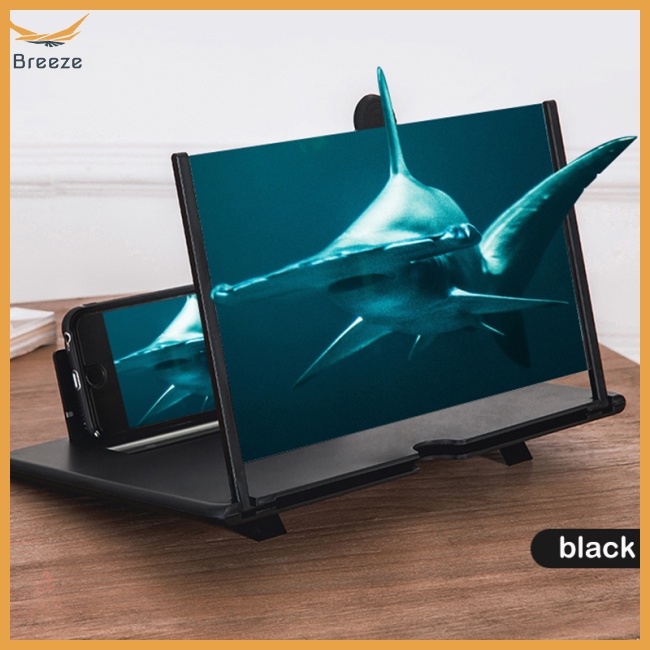 Dụng Cụ Phóng To Màn Hình Điện Thoại 12 inch HD 3D Chống Trượt Có Thể Gấp Gọn Tiện Dụng