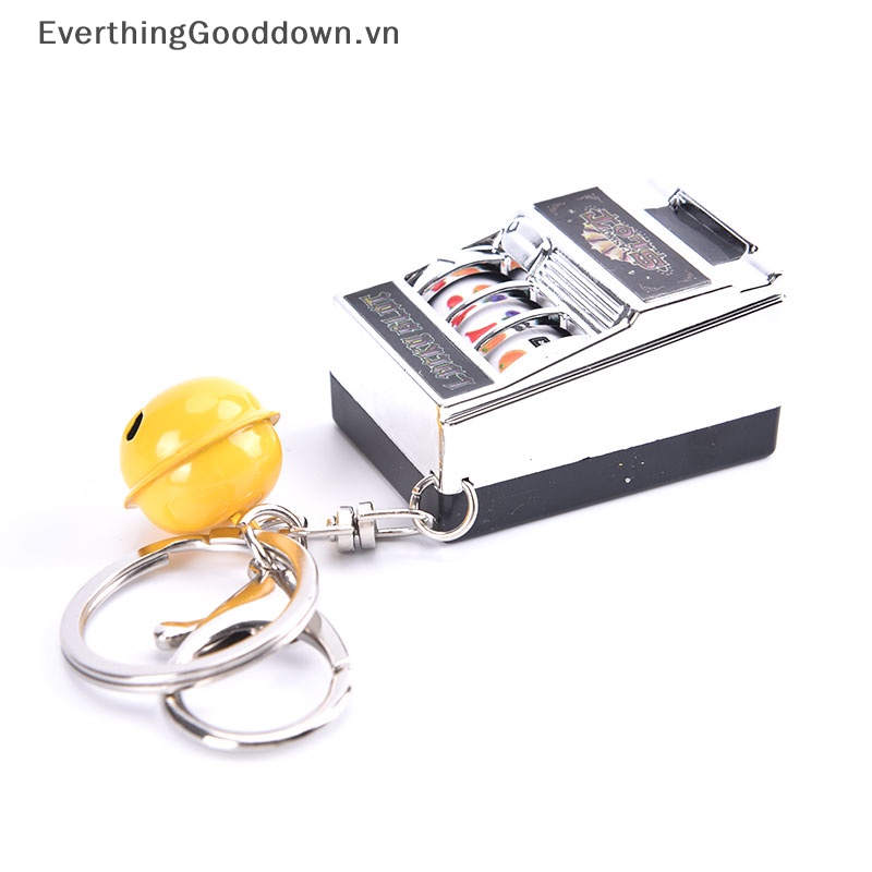 Everthinggooddown Đồ Chơi Móc Khóa Hình Máy Jackpot Mini Vui Nhộn Làm Quà Sinh Nhật Cho Bé vn