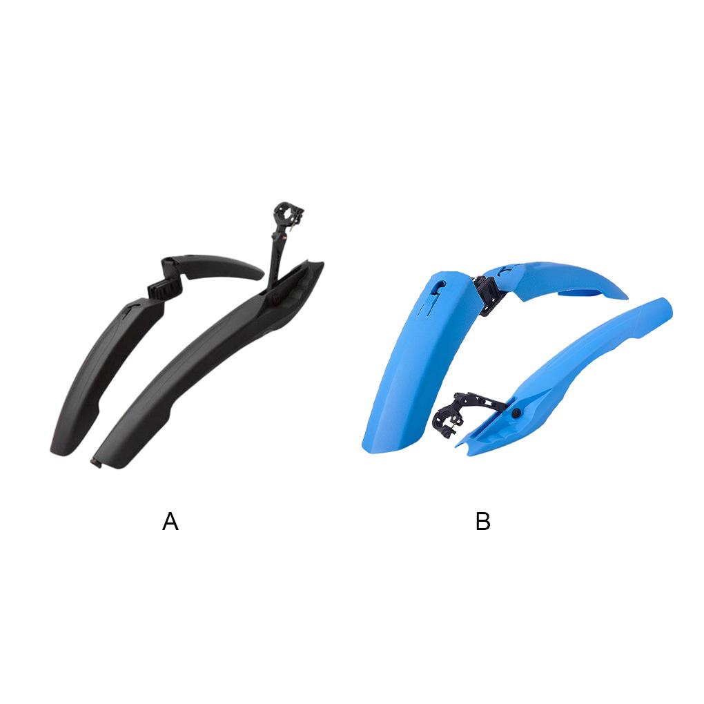 Set 2 Tấm Chắn Bùn Xe Đạp Kèm Đèn Tiện Dụng
