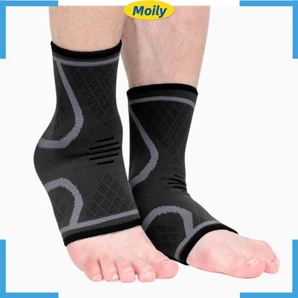 1 Cặp Băng Quấn Bảo Vệ Mắt Cá Chân Thoải Mái Hỗ Trợ Giảm Đau Khi Chơi Thể Thao