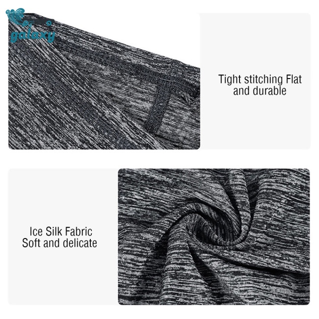 Galaxy Khẩu Trang Lụa Lạnh Che Mặt Chống Nắng Chống Gió Thoáng Khí