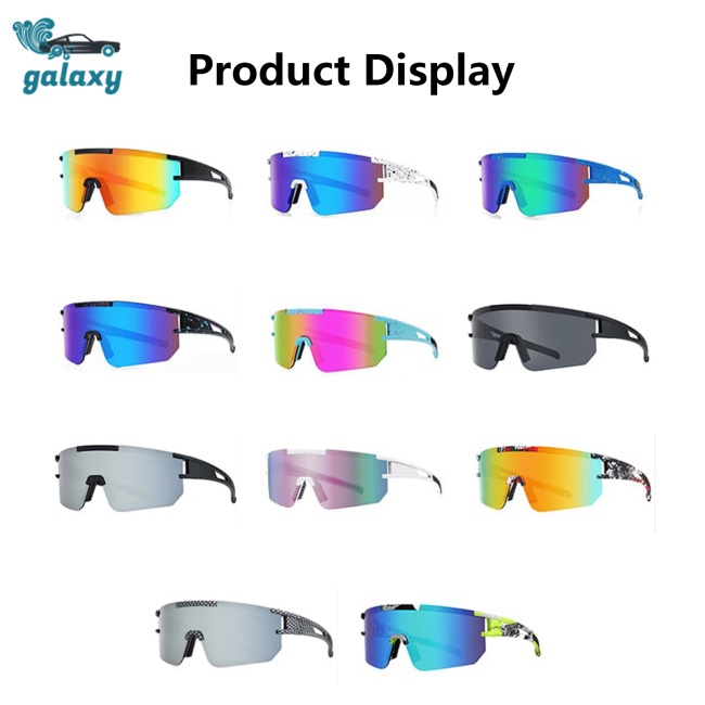 Galaxy Kính Mát Phân Cực Chống Tia Uv Chống Gió Dùng Chạy Xe Ngoài Trời Cho Nam Và Nữ