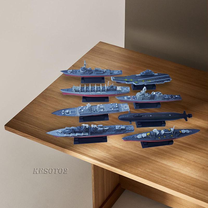 Set 8 Mô Hình Tàu Chiến 4D Kesoto2 Cho Bé