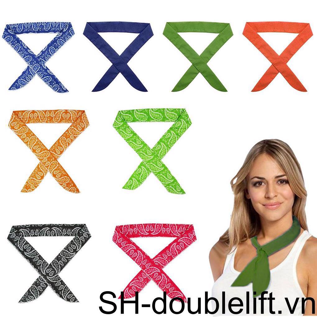Set 8 Khăn Quàng Cổ Làm Mát Chống Nắng Thời Trang Dành Cho Nữ