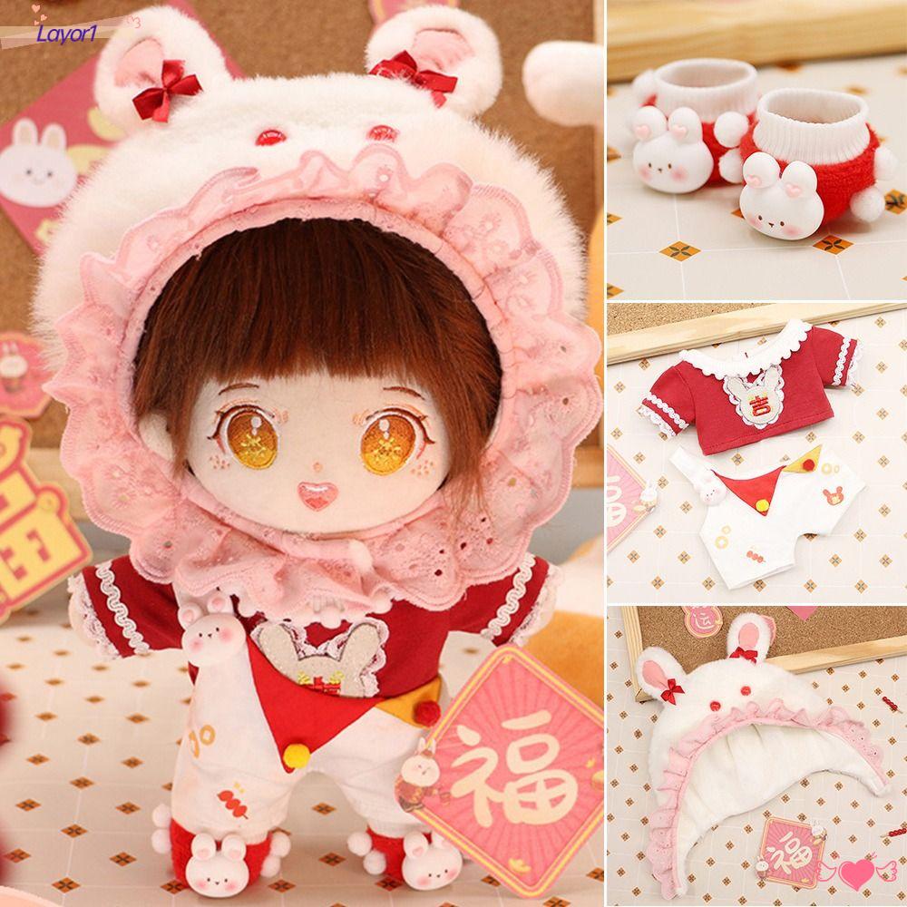 LAYOR1 1 Bộ Quần Áo Dành Cho Búp Bê Kích Thước 20cm Tỷ Lệ 1 / 12