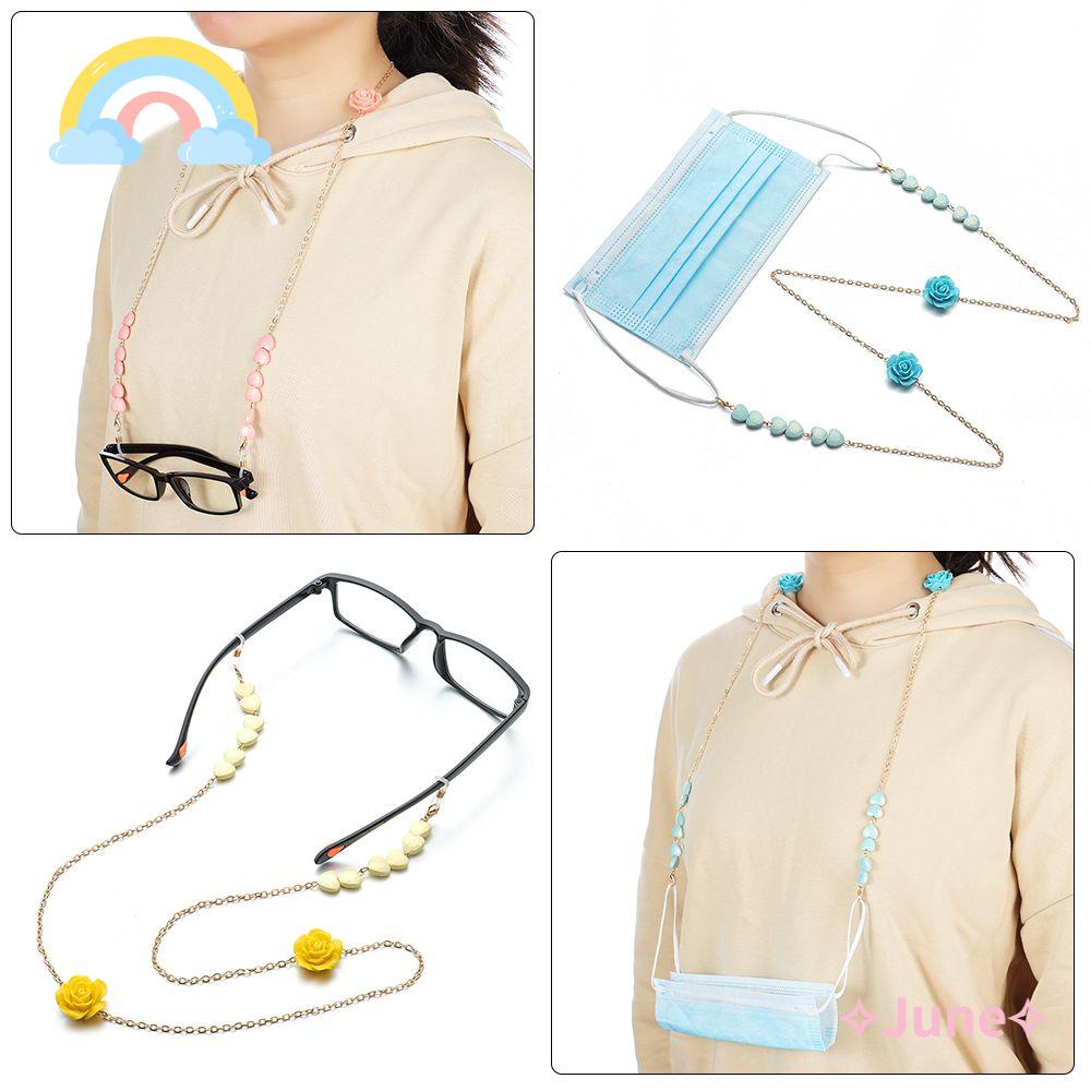 JUNE Dây Đeo Mắt Kính Thời Trang