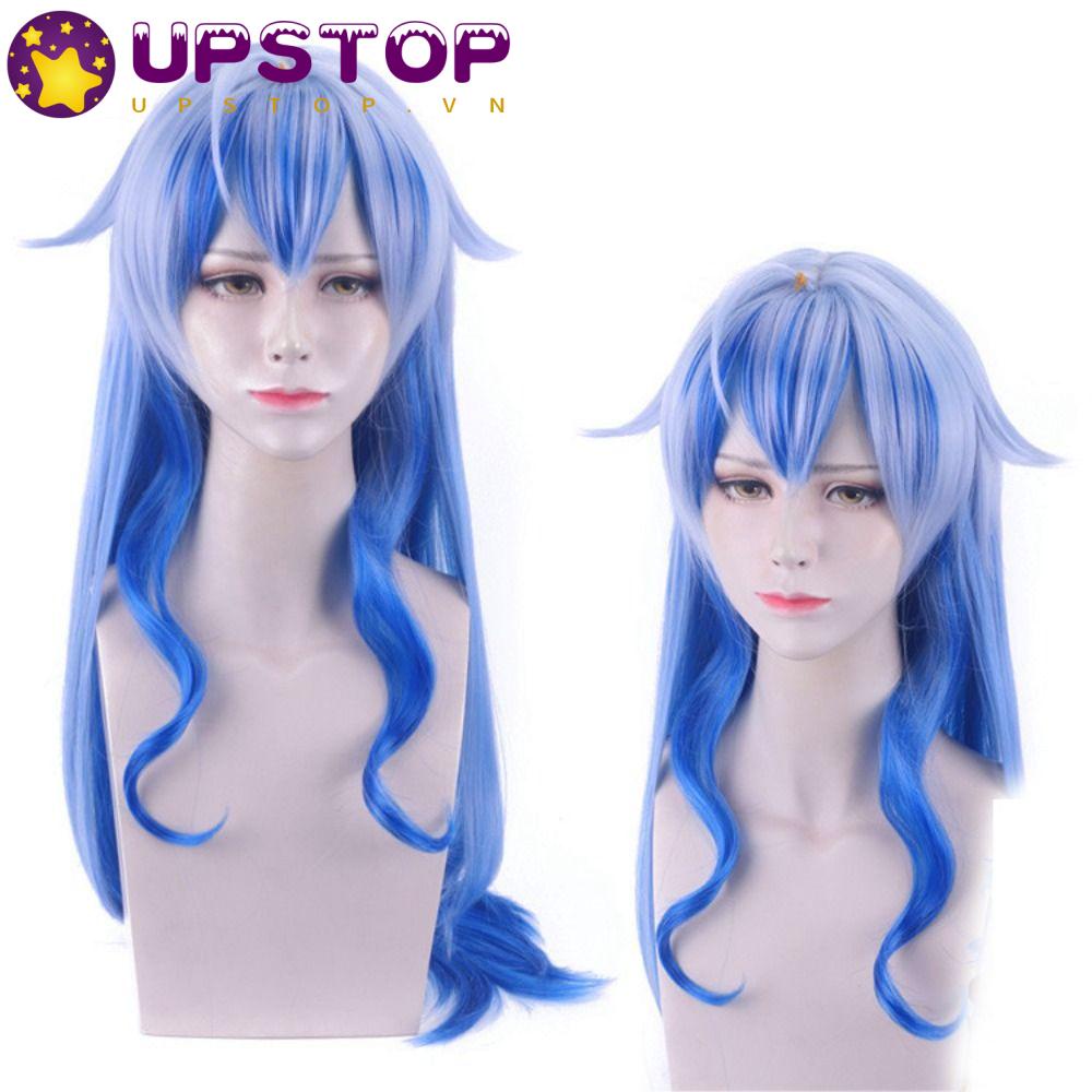 Tóc Giả Bằng Sợi Tổng Hợp Chịu Nhiệt Hóa Trang Nhân Vật Ganyu Trong Game Genshin