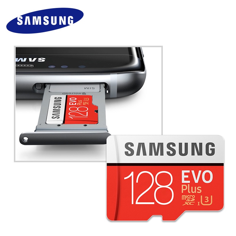 Thẻ Nhớ Micro SD A1 TF / SD Samsung 512GB Class10 UHS-1 Dung Lượng 256GB 128GB 64GB 32GB 16GB