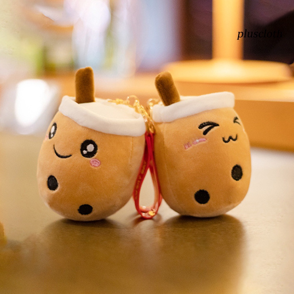 Búp Bê Nhồi Bông Đồ Chơi Mềm Mại Kích Thước 10cm Hình Ly Trà Sữa