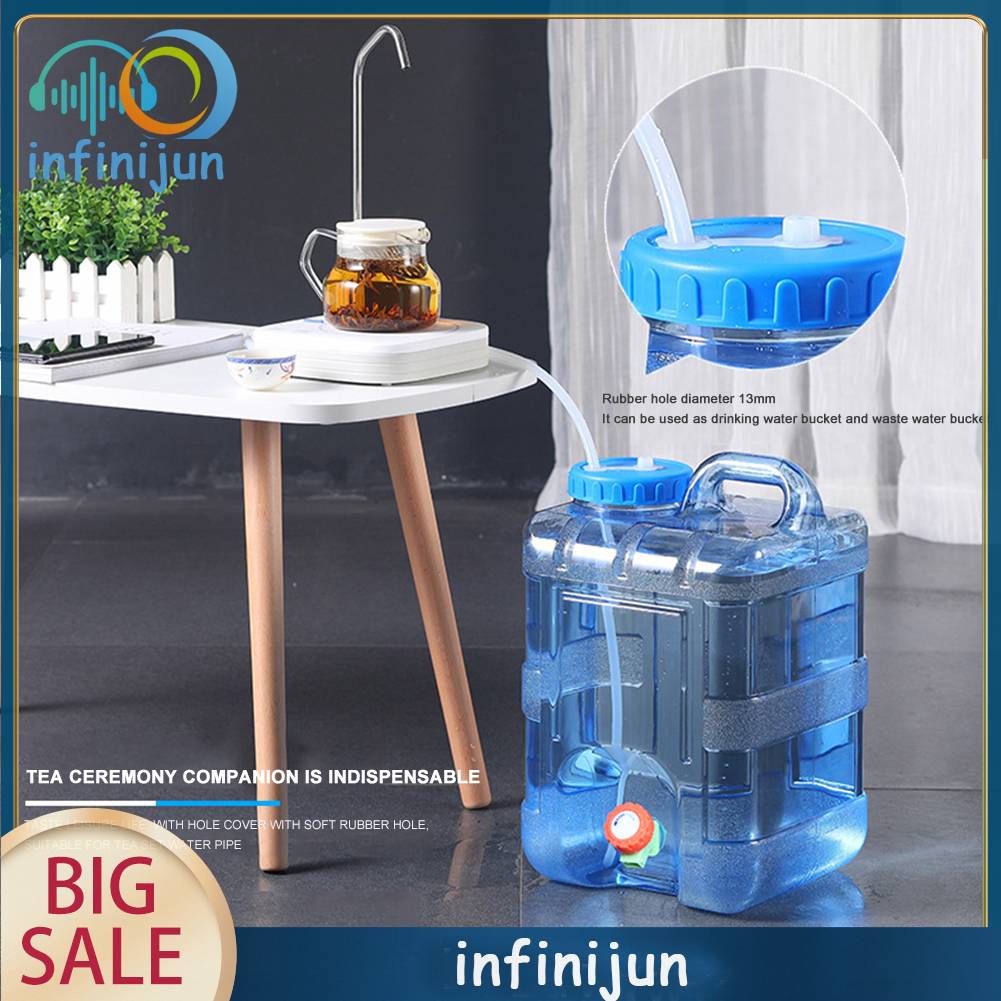 Xô Đựng Nước Kèm Vòi Tiện Dụng Cho Hoạt Động Ngoài Trời