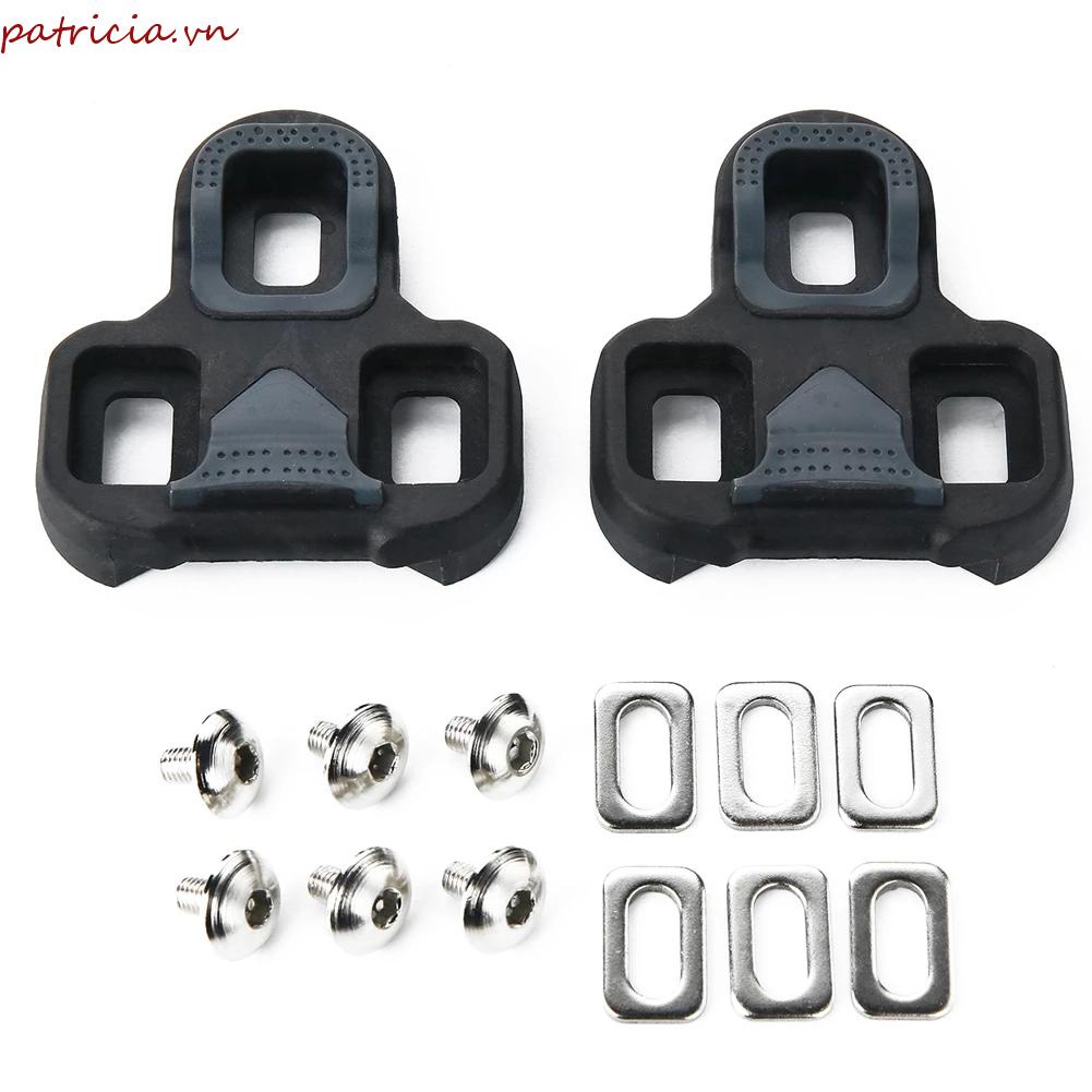 PATRICIA Bàn Đạp Tự Khóa Siêu Nhẹ Màu Đen Cho Xe Đạp