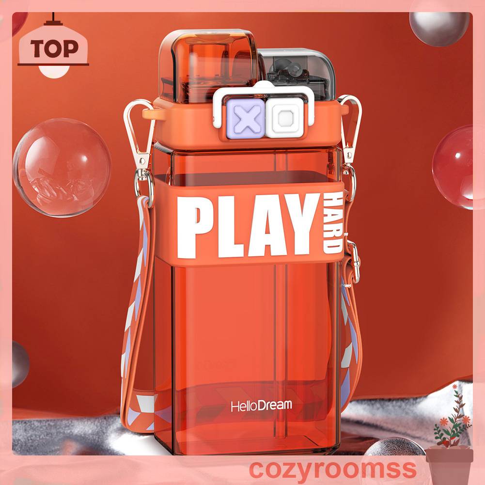 Bình Nước 520ml Kèm Hộp Màu Sắc Dễ Thương