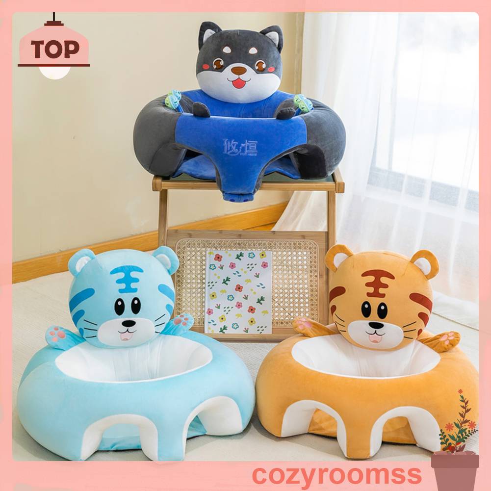 Vỏ Bọc Ghế Ngồi Thoáng Khí In Hoạt Hình Dễ Thương Cho Bé